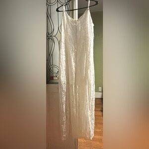 Hollister White Cotton Dress